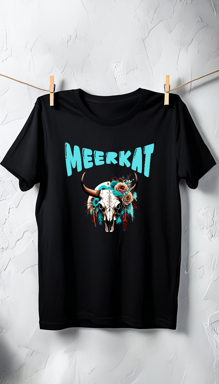 MEERKAT T-SHIRT SKULL